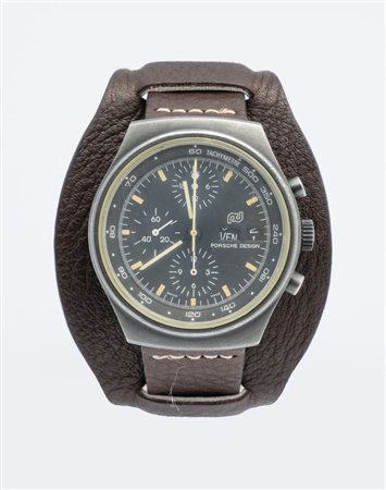 Orfina by Porsche Design cronografo Top Gun 7176, anni 80 Cassa tonneau in...