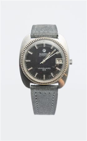 Roamer Vanguard 315, anni 70 Cassa tonneau in acciaio. Quadrante grigio,...