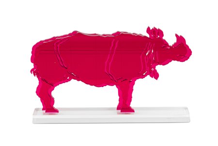 GINO MAROTTA (1935-2012) - Natura Artificiale - Rinoceronte