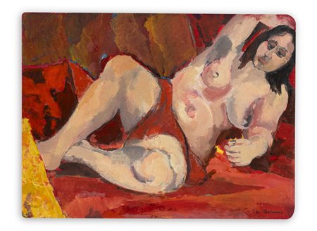 SAVERIO TERRUSO (1939-2003) - Studio di donna N.1, 1971