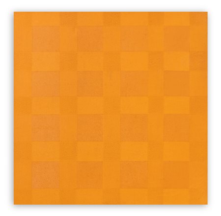 OSCAR PIATTELLA (1932) - Quadrato giallo - arancio chiaro, 1974