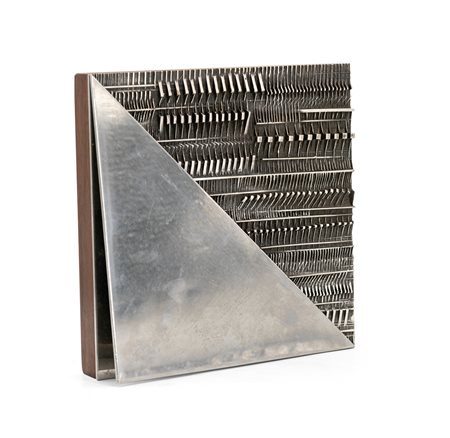 ARNALDO POMODORO (1926) - Folded page, 1974