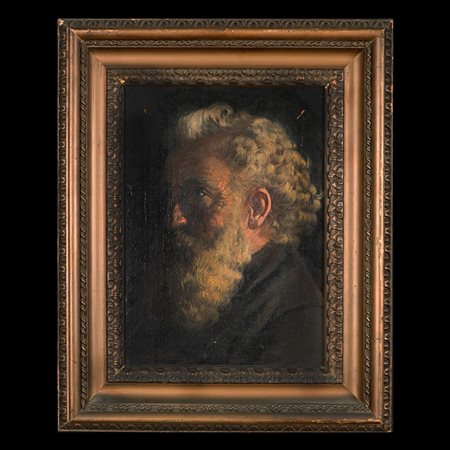 Luigi Di Giovanni (Palermo, 1865 - 1938), Volto di anziano