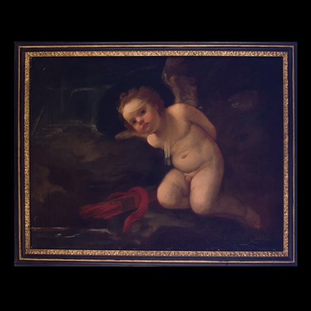 Scuola lombardo veneta del XVII secolo, Cupido incatenato