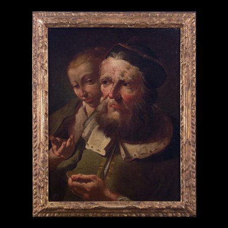 Pittore veneto del XVIII secolo, Allegoria dell'avarizia