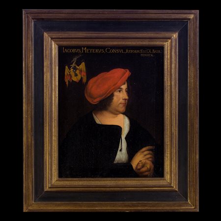 Pittore nordeuropeo del XVI secolo, Ritratto di Jacobus Meyerus