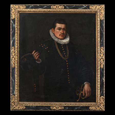 Agostino Carracci (Bologna, 1557 – Parma, 1602), Ritratto di gentiluomo, 1590 circa
