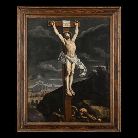Charles Le Brun (Parigi, 1619 –  1690), ambito di, Crocifissione