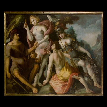 Scuola fiamminga della fine del XVI secolo, Il giudizio di Paride