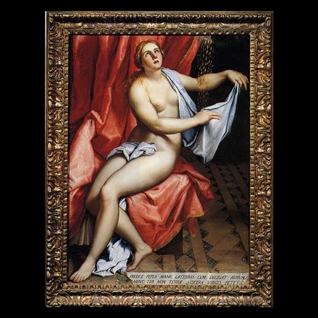 Parrasio Micheli (Venezia 1516 - 1578), attr.a, Danae