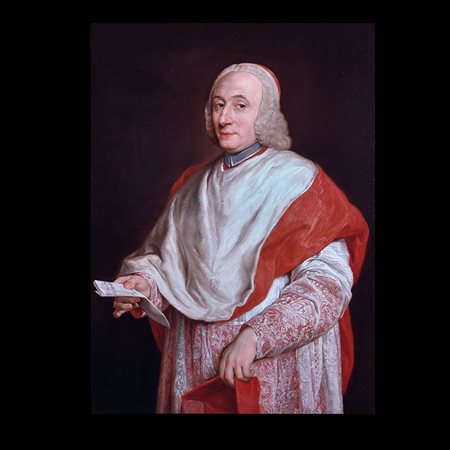 Pompeo Girolamo Batoni (Lucca, 1708 – Roma, 1787), Ritratto del cardinale Giovanni Francesco Banchieri
