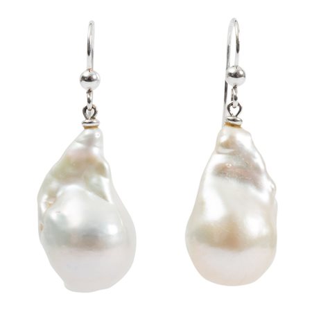 ORECCHINI in oro 18 KT con perle