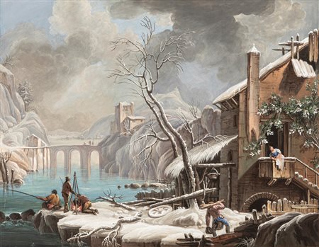 Attribuito a Francesco Fidanza (Roma, 1747 - Milano, 1819) - Inverno