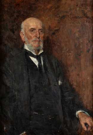 Carlo Cazzaniga (Milano 1883-1936)  - Ritratto virile, 1913