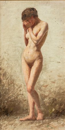 Pasquale Celommi (Montepagano 1851-Roseto degli Abruzzi 1928)  - Nudo femminile