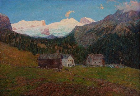 Arnaldo Nussi Cividale del Friuli (UD) 1902 - 1977 Baite montane 