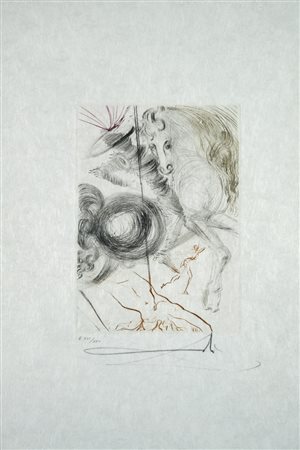 Salvador Dalì (Figueres 1904 ‑ 1989) “Decameron” 1972 lotto di 10 incisioni a...