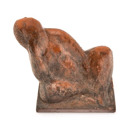 Carmelo Cappello (Ragusa 1912 ‑ Milano 1996) “Le stelle” 1949, terracotta, cm...