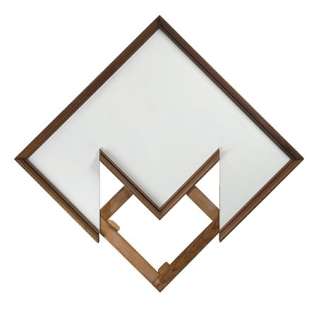 Felice Canonico (Messina 1922 ‑ Milano 1996) “Autore” 1967, olio e assemblage...