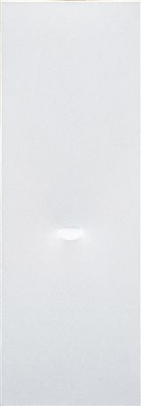 Turi Simeti (Alcamo 1929) “Senza titolo” 1981 acrilico su tela, cm 100x35...