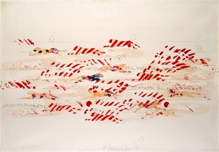 Alighiero Boetti (Torino 1940 ‑ Roma 1994) “Senza titolo (pantere)” 1988...