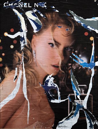Mimmo Rotella (Catanzaro 1918 ‑ Milano 2006) “Nicol per Chanel” 2005...