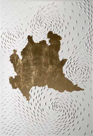 Riccardo Gusmaroli (Verona 1963) “Senza titolo” 2003 tecnica mista e collage...