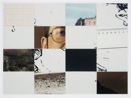 Giulio Paolini (Genova 1940) “Senza titolo” 1974 collage su cartoncino, cm...