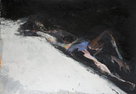 Velasco Vitali (Bellano 1960) “Soledad” 2002 olio su tela, cm 140x200...