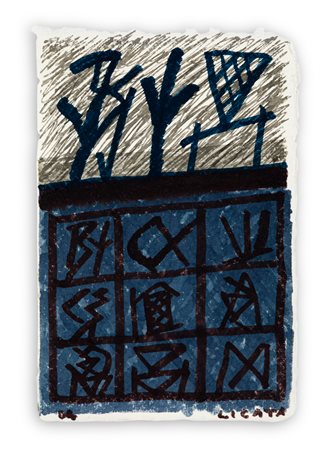 RICCARDO LICATA (1929-2014) - Senza Titolo, 2004