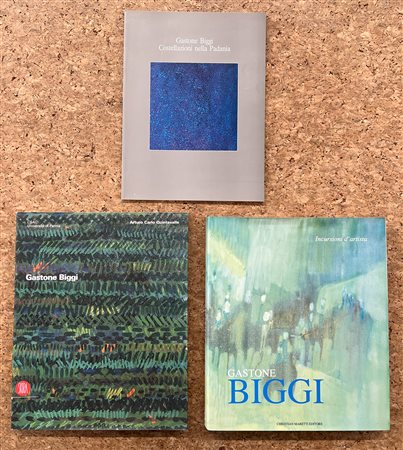 GASTONE BIGGI - Lotto unico di 3 cataloghi