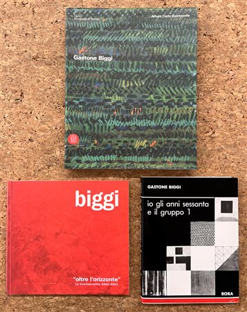 GASTONE BIGGI - Lotto unico di 3 cataloghi