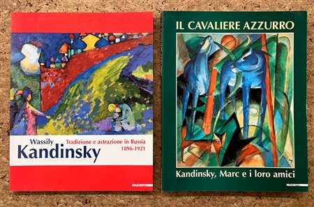 WASSILY KANDINSKY E IL CAVALIERE AZZURRO - Lotto unico di 2 cataloghi