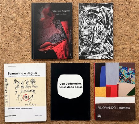 ARTE ASTRATTA E INFORMALE DEL DOPOGUERRA - Lotto unico di 5 cataloghi