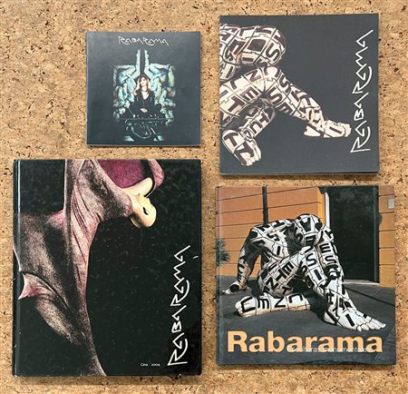 RABARAMA - Lotto unico di 4 cataloghi