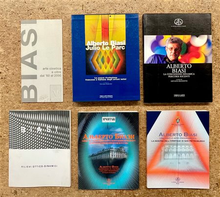 ALBERTO BIASI - Lotto unico di 6 cataloghi