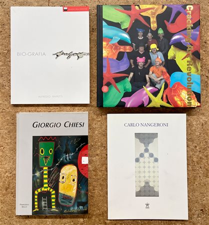 ARTE CONTEMPORANEA - Lotto unico di 4 cataloghi