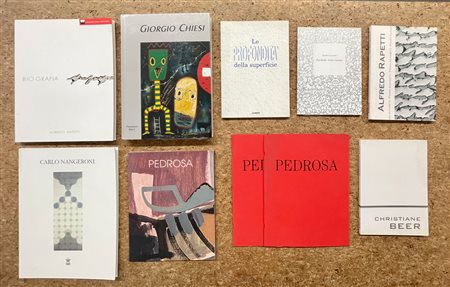 ARTE DEL DOPOGUERRA - Lotto di 10 cataloghi