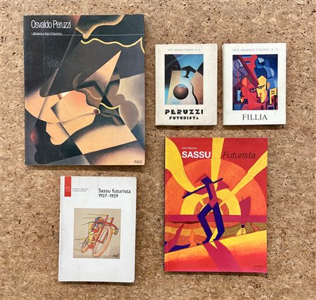 FUTURISMO - Lotto unico di 5 cataloghi