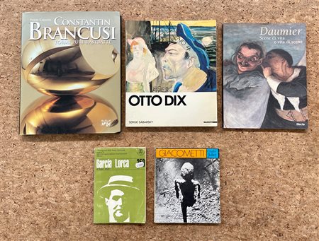 PROTAGONISTI DELLA STORIA DELL'ARTE - Lotto unico di 5 cataloghi: