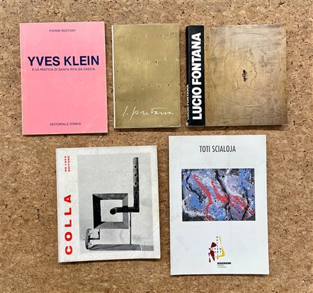 ARTE DEL DOPOGUERRA - Lotto unico di 5 cataloghi