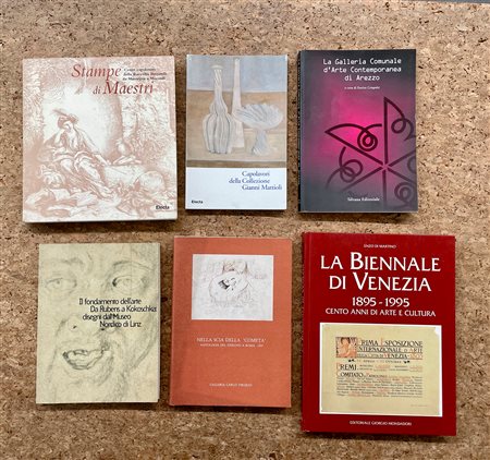 ARTE MODERNA - Lotto unico di 6 cataloghi
