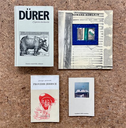 ARTE INCISORIA - Lotto unico di 4 cataloghi