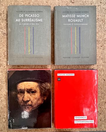 STORIA DELL'ARTE  - Lotto unico di 4 cataloghi della collana 'Histoire de la peinture moderne. Peinture - couleur - histoire'