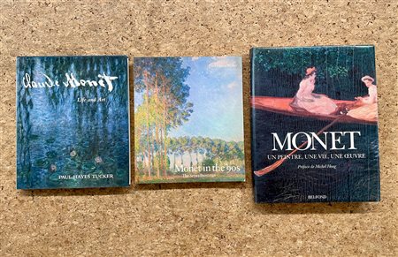 CLAUDE MONET - Lotto unico di 3 cataloghi