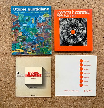 COLLETTIVE D'ARTE DEL DOPOGUERRA - Lotto unico di 4 cataloghi