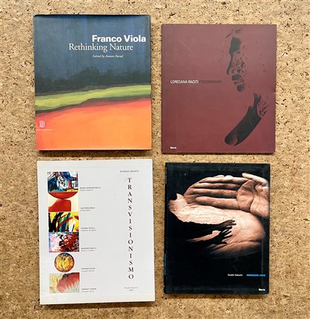 ARTE CONTEMPORANEA ITALIANA - Lotto unico di 4 cataloghi