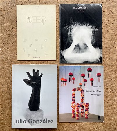 ARTISTI INTERNAZIONALI DEL DOPOGUERRA - Lotto unico di 4 cataloghi