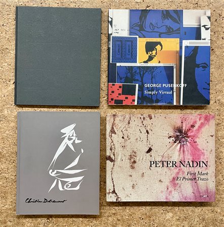 ARTISTI CONTEMPORANEI INTERNAZIONALI - Lotto unico di 4 cataloghi