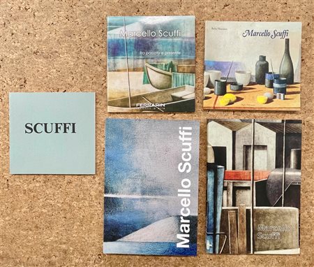 MARCELLO SCUFFI - Lotto unico di 5 cataloghi